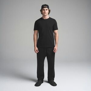 Skims (B7) Cotton Classic T Shirts color ONYX size M NWT